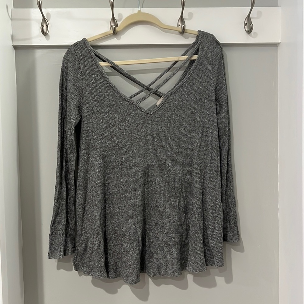 Cross Front Long Sleeve
